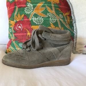 Isabel Marant Bobby Wedge sneakers size 40